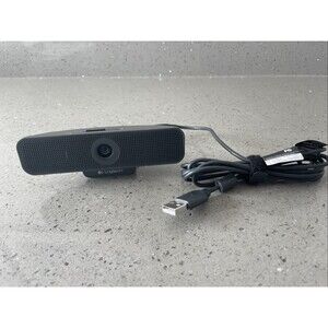 Logitech C925e Webcam USB HD Video Built-In Stereo Mic V-U0030-O tested